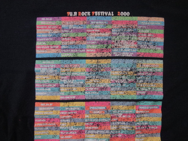 パンフレット・チラシ・Tシャツ等■FUJI ROCK FESTIVAL 2000■中古品_画像6