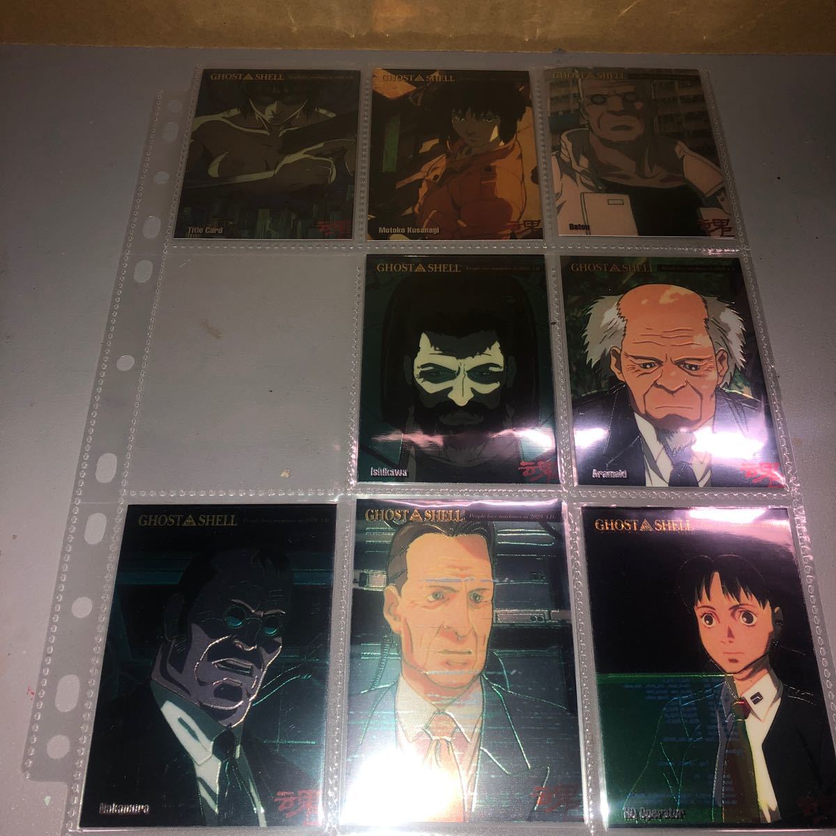 攻殻機動隊 GHOST IN THE SHELL AMADA社製 CHROMIUM 攻殻機動隊 GHOST IN THE SHELL AMADA社製 CHROMIUM