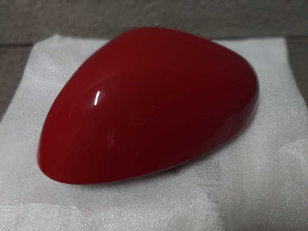  new car removing, Alpha Romeo Giulia VELOCE. side mirror cover red alfa