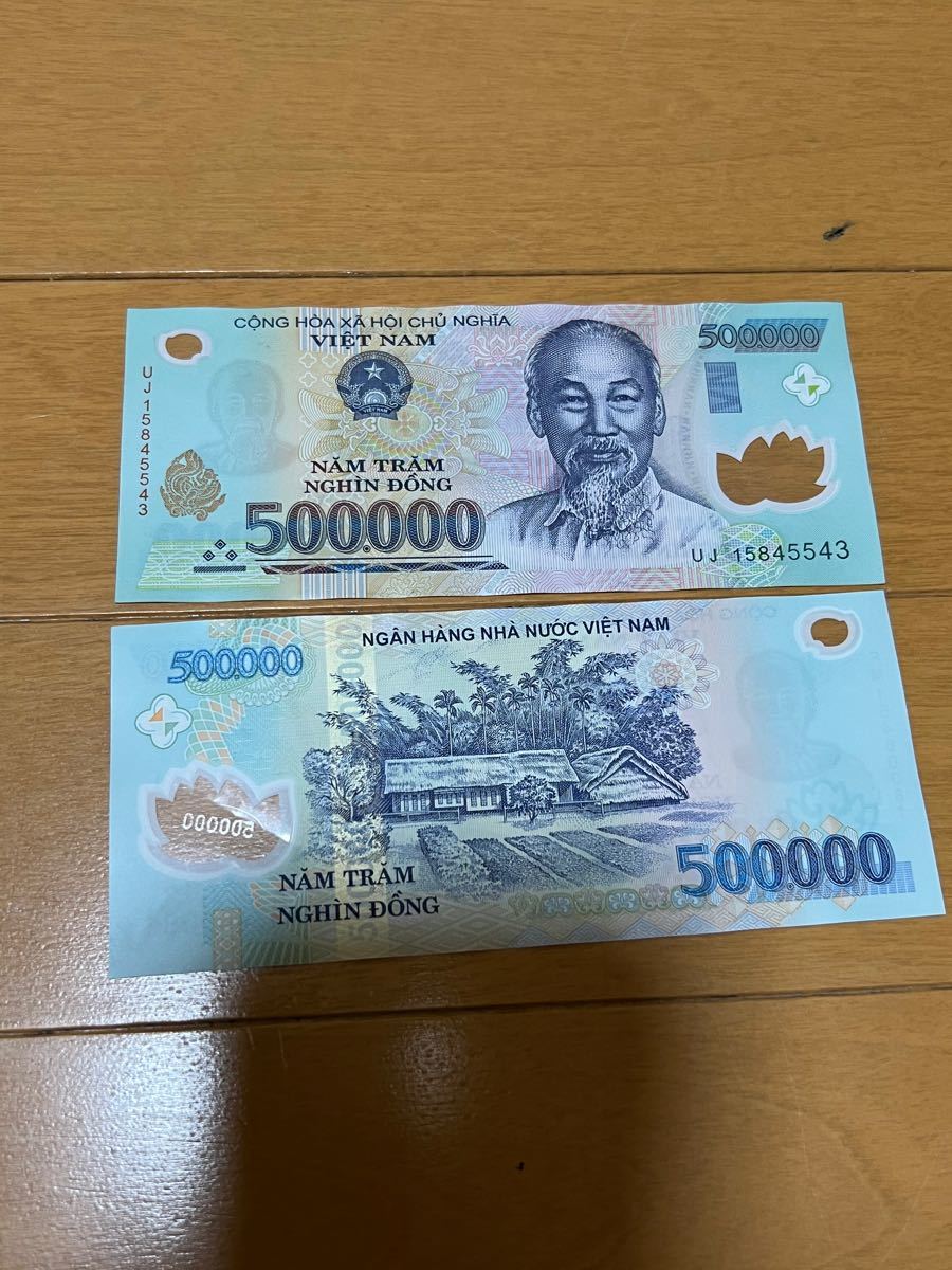 ベトナム ドン 50万ドン紙幣 2枚｜Yahoo!フリマ（旧PayPayフリマ）