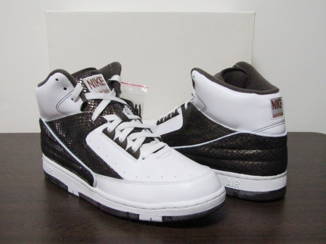 新品未使用 国内 2013 NIKE AIR PYTHON SP WHITE BAROQUE BROWN 632631