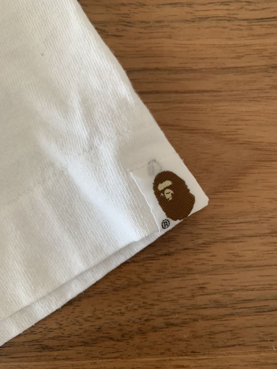 A BATHING APE アベイシングエイプ Tシャツ サイズM 怒り 怒り顔 アングリーヘッド 南青山店_画像3