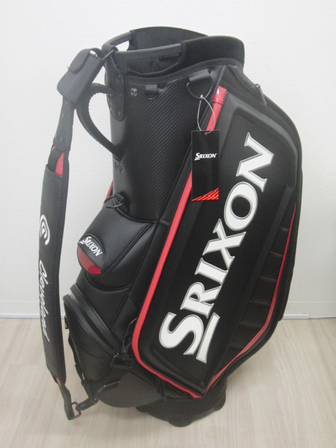 新品未使用！日本未発売モデル！Srixon Tour Staff Bag（Black/Red/White）