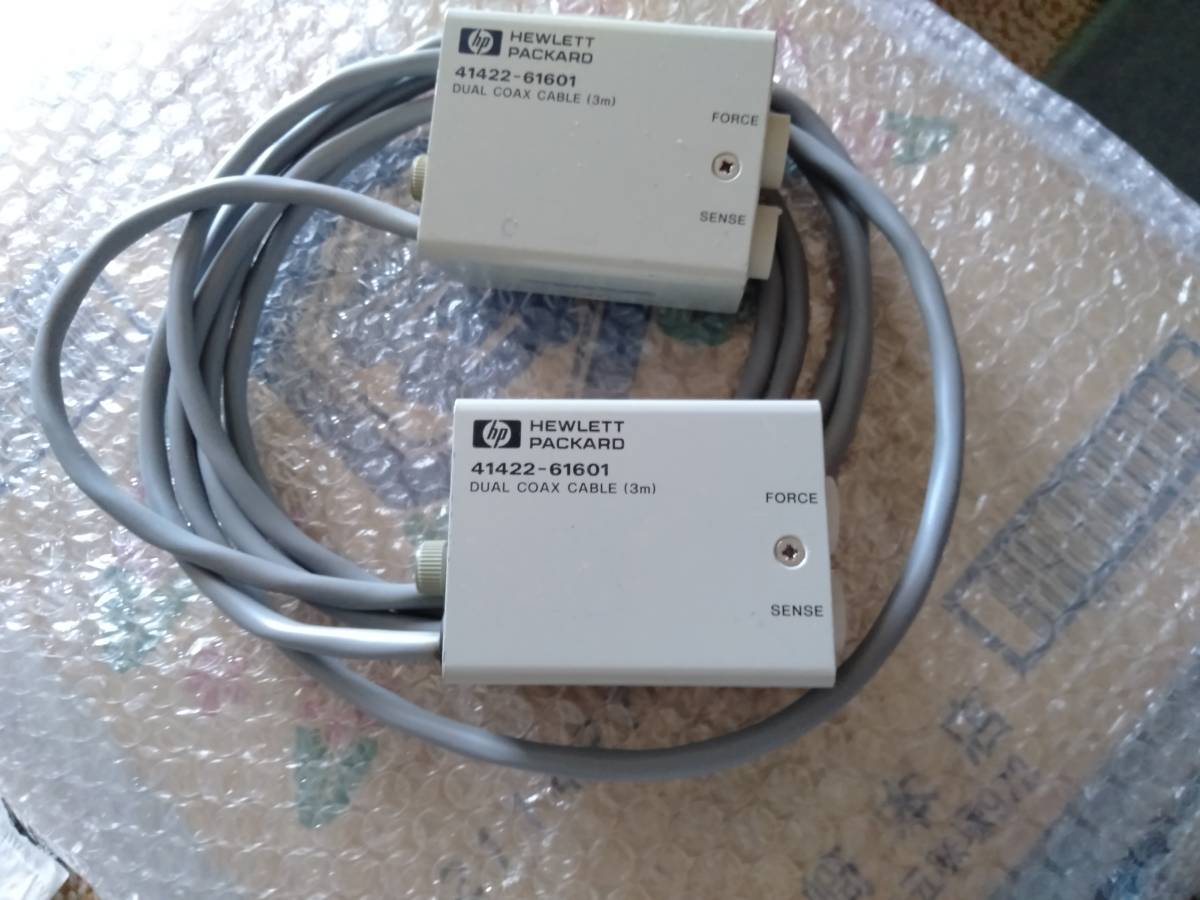HP 41422-61601 DUAL COAX CABLE(3m) for the 4142B HP 41422-61601 DUAL COAX CABLE(3m) for the 4142B