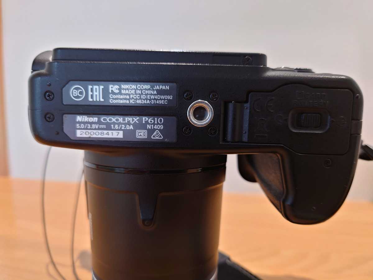 中古品　Nikon ニコン　COOLPIX P610 　クールピクス 60倍 デジタルカメラ 動作確認　_画像9