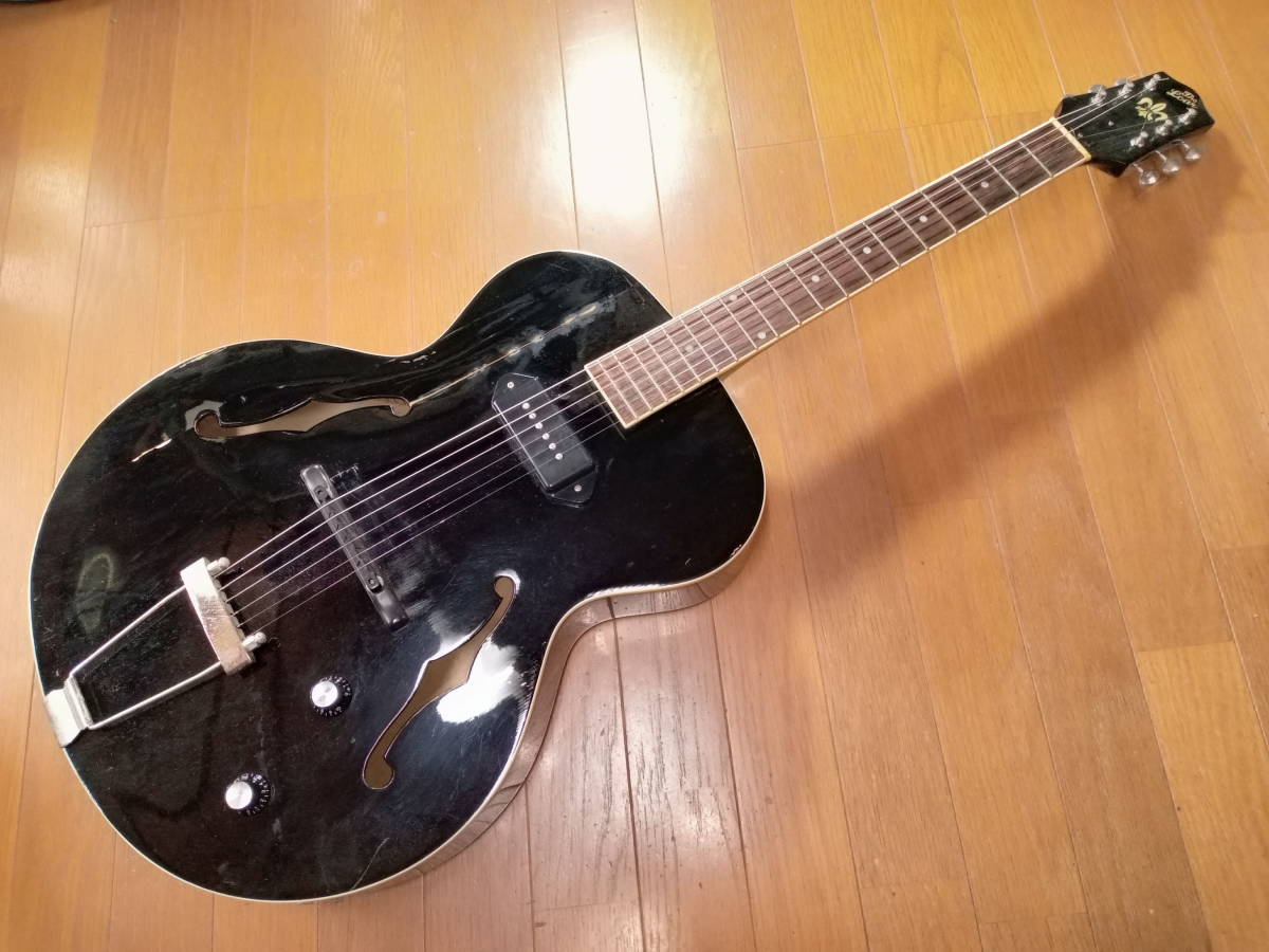 The Loar LH-309 フルアコ ロアー トップ割れ （ジャンク