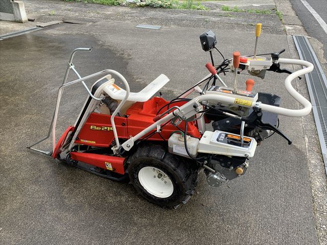 美品】ヤンマー YANMAR 2輪1条刈りバインダー Be214 DS 稲 麦