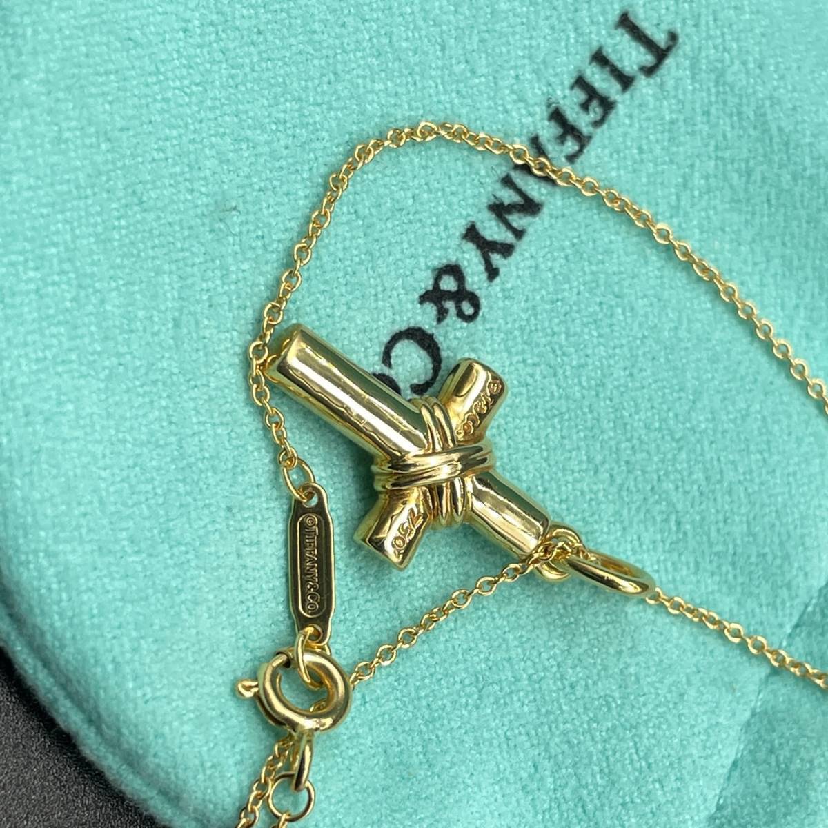 極希少 美品 Tiffany&Co. ティファニー シグネチャー クロス フル