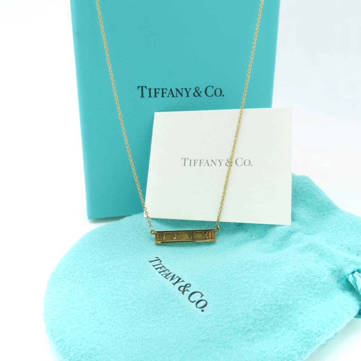 品質検査済 希少 美品 TiffanyCo. ティファニー イエローゴールド