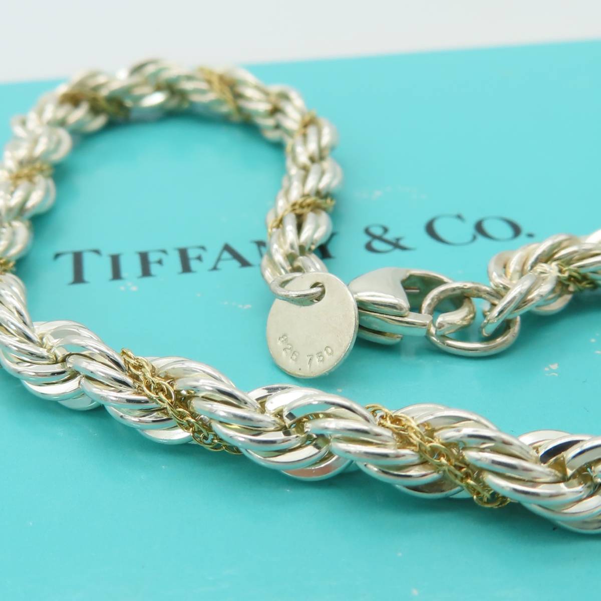 Yahoo!オークション - 希少 美品 Tiffany&Co. ティファニー ツイスト...