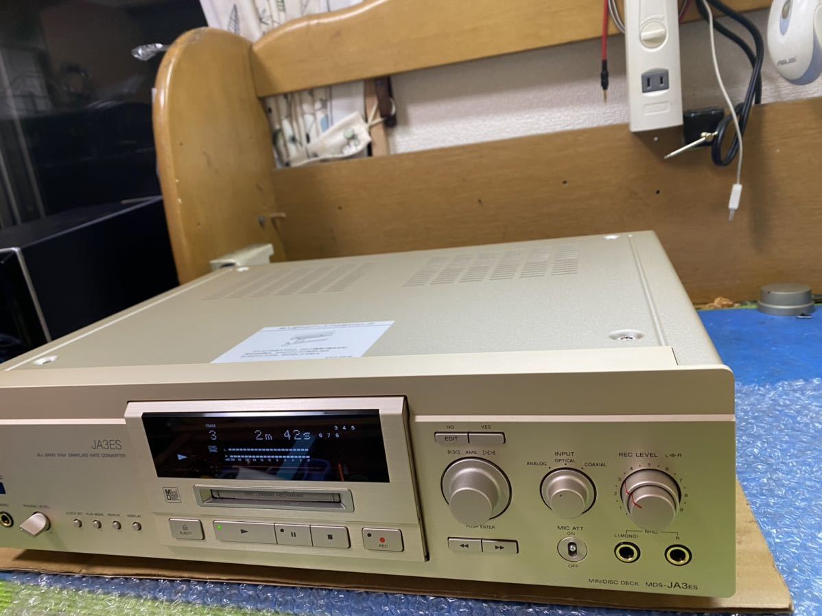 SONY :MDS-JA3ES MDデッキ | pastoreassist.com.br
