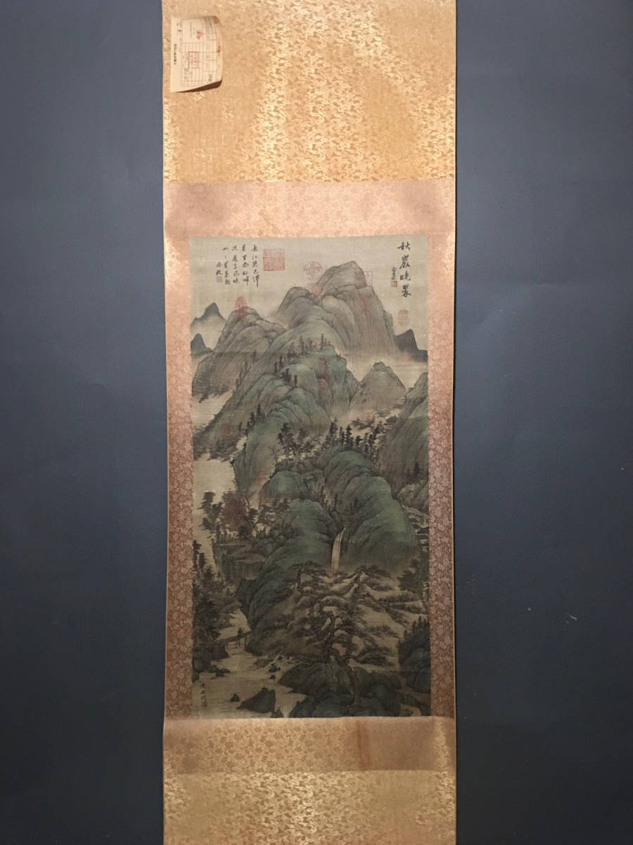 限定30%OFF ヤフオク! - 『中国字画・仇英・四尺中堂画・人物画・繪画