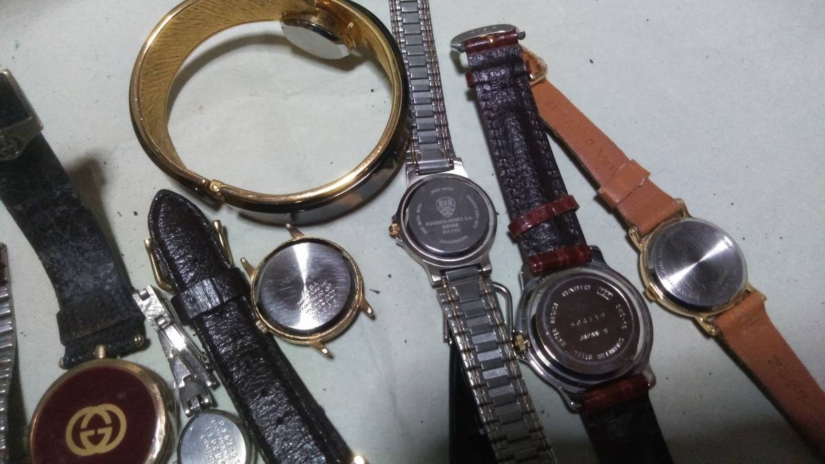 SEIKO セイコー CITIZEN シチズン他 腕時計 まとめ売り15本 メンズ レディース ジャンク No2_画像10