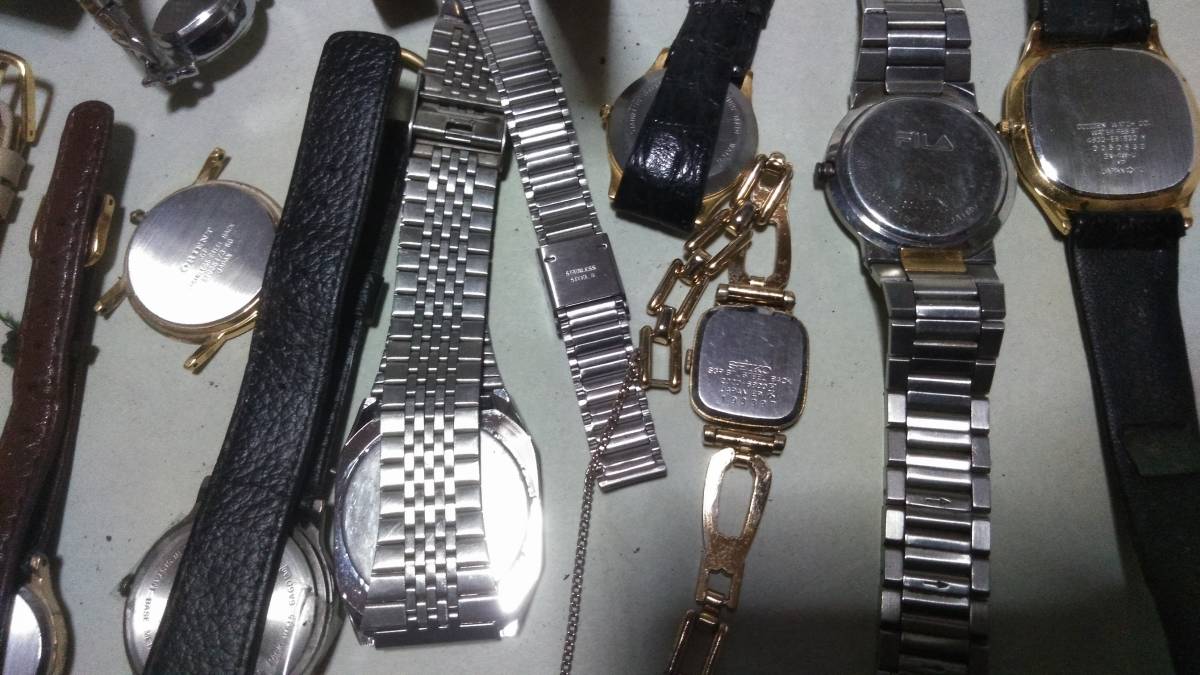 SEIKO セイコー CITIZEN シチズン他 腕時計 まとめ売り15本 メンズ レディース ジャンク No3_画像9