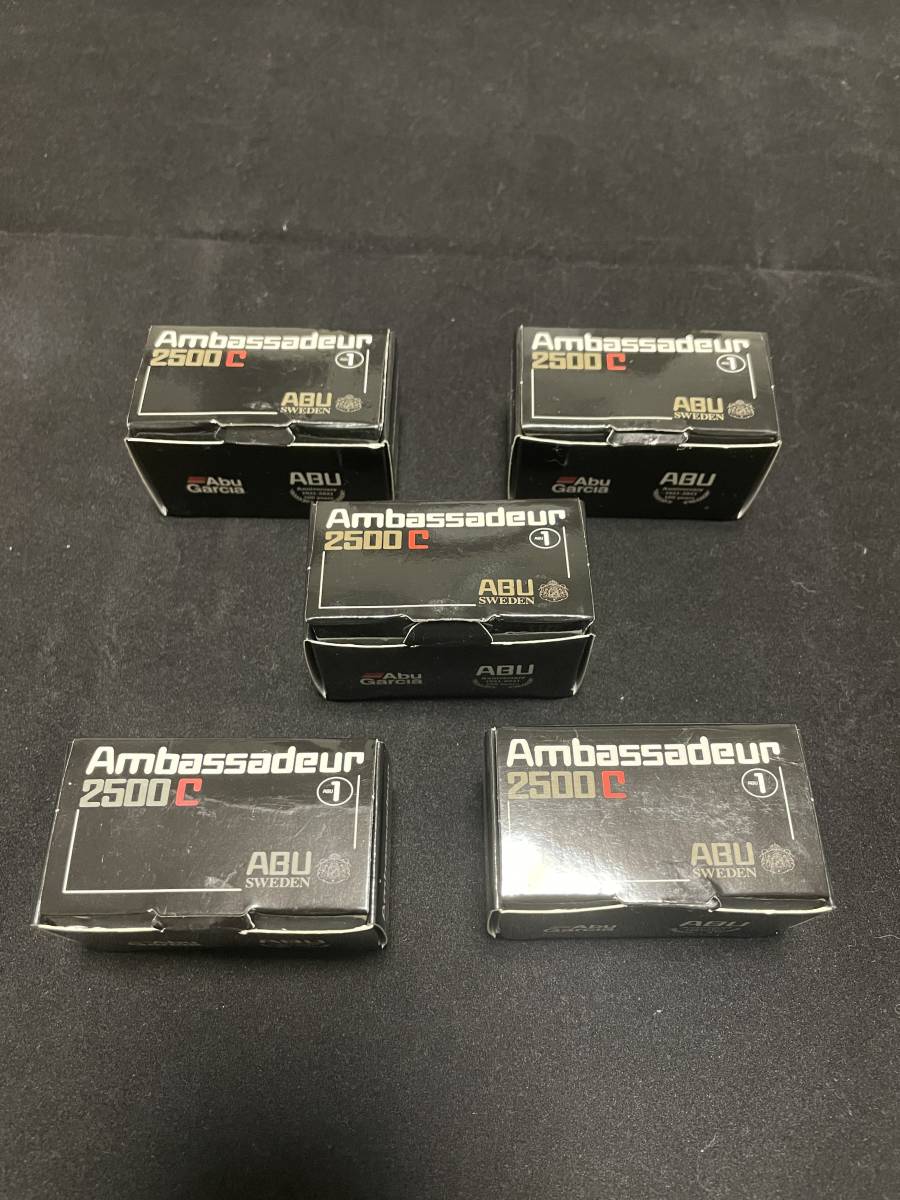 新品 ABU Ambassadeur 2500C ミニチュア 5色セット アブガルシア アブアンバサダー 100周年記念 SWEDEN