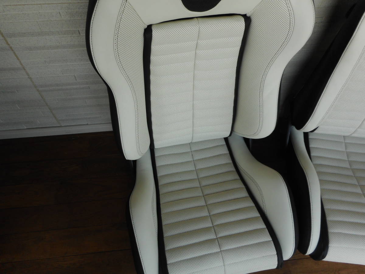 recaro SRカスタム  張替え済 未使用 2脚セット 。。・・の画像5