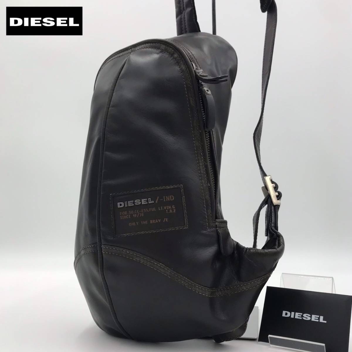 1円 DIESEL ディーゼル ボディバッグ スリング ワンショルダー