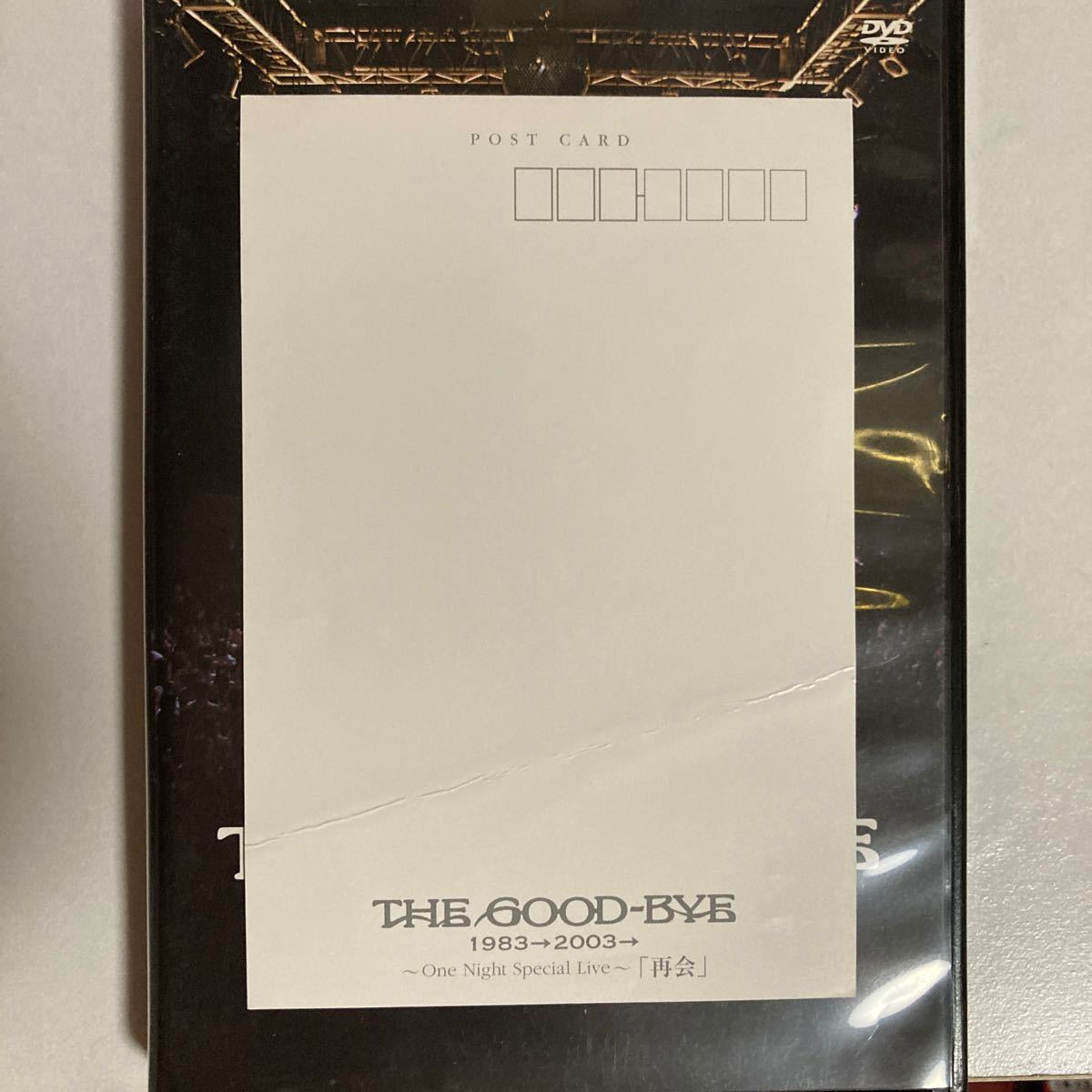 THE GOOD-BYE 1983→2003→ One Night Special Live DVD 「再会」野村義男　曾我泰久