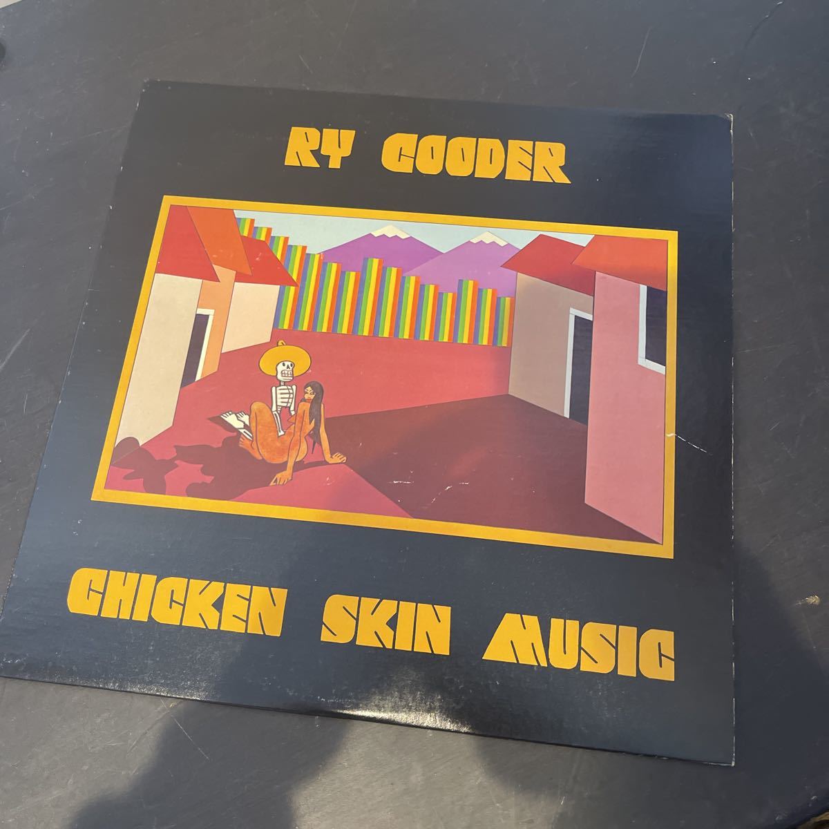 US盤　Ry Cooder / Chicken Skin Music レコード_画像1