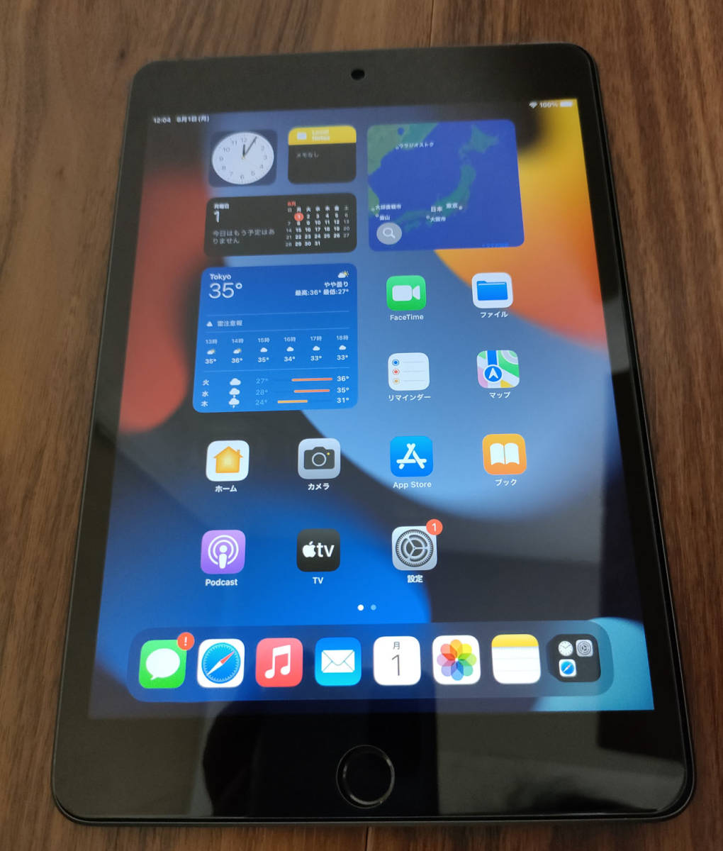 ッ】! 美品 Apple iPad mini Wi-Fi Cellular 64GB SpaceGray 中古