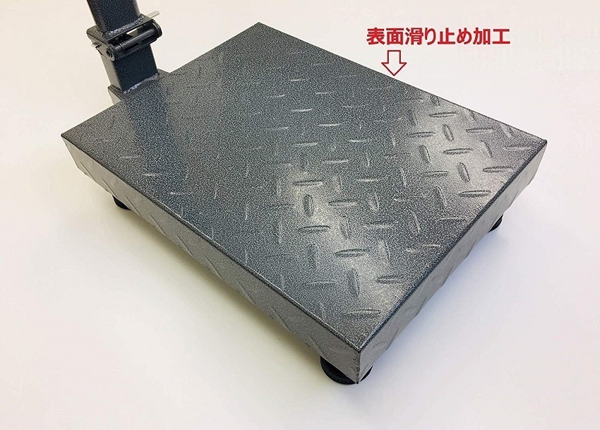 折畳式　デジタル台はかり 60kg/10g 防塵タイプ バッテリー内蔵充電式 　日本語説明書付 台はかり_画像3