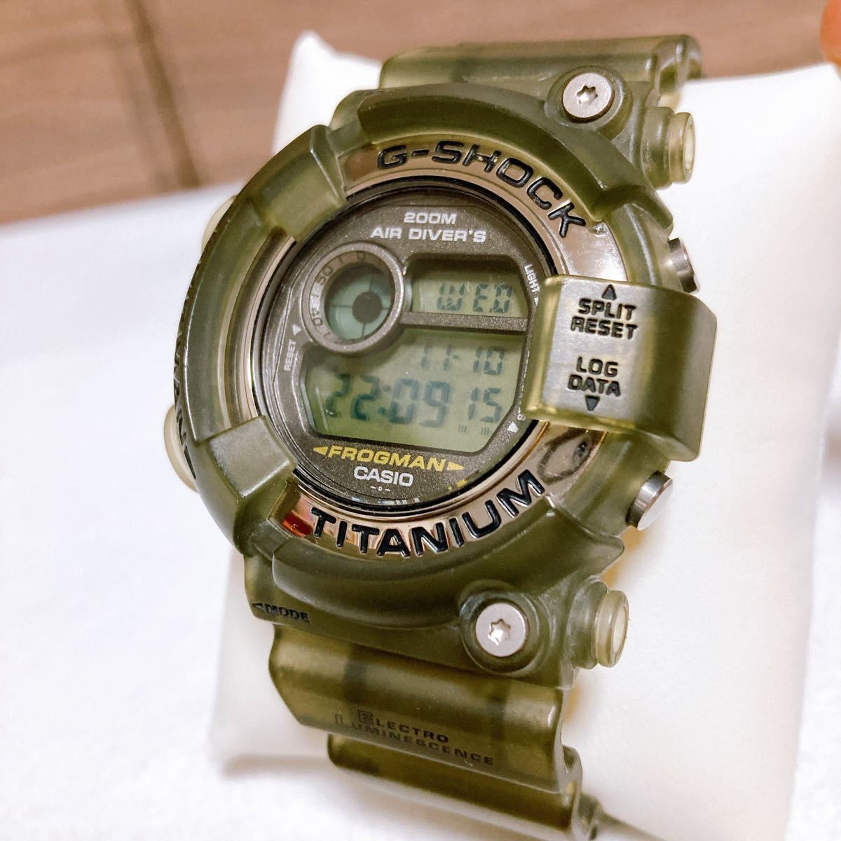 CASIO G-SHOCK DW-8200MS メインスモーク　フロッグマン