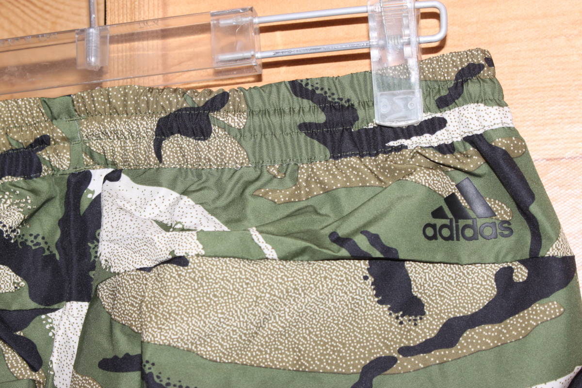 未使用アディダスadidas　メンズL　迷彩ハーフパンツ メンズ DESERT CAMO AOP ウーブンショーツ GP0835 　送料無料即決