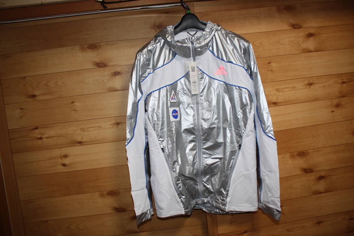 未使用adidasアディダス メンズXO NASA 陸上 ランニング ウインドブレーカージャケット サウナジャケット GK8816 送料無料即決