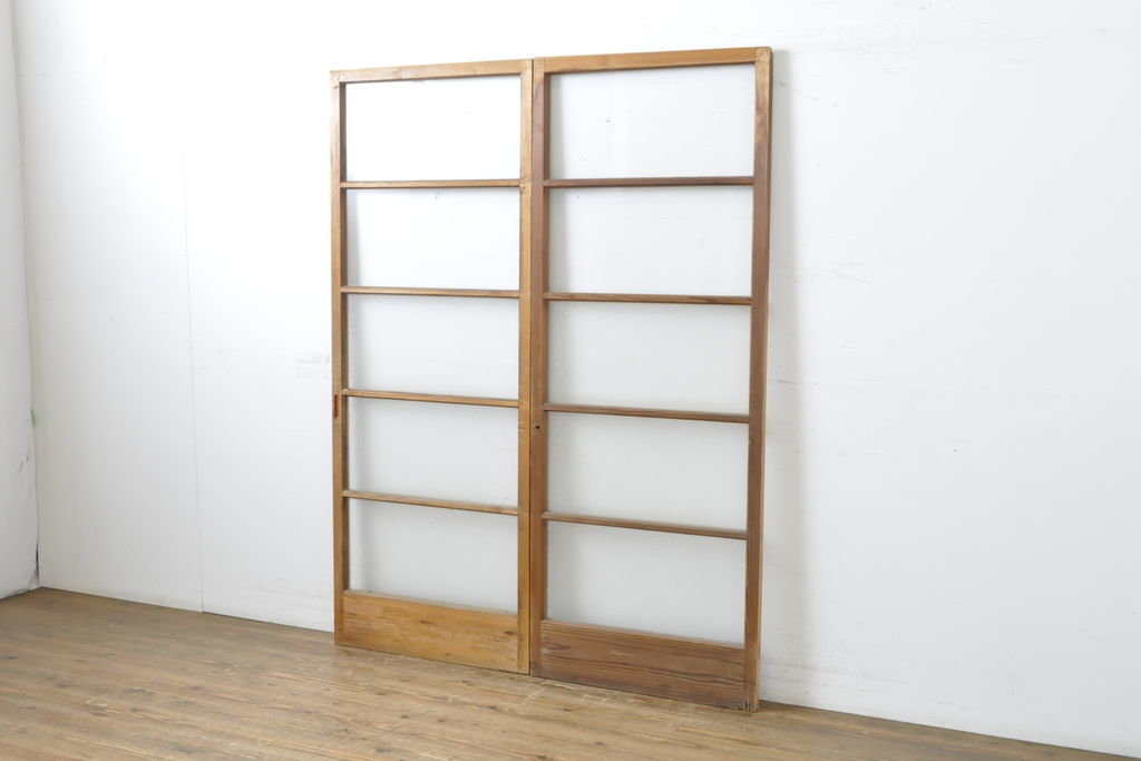 安い購入 R-062880 アンティーク建具 シンプルなデザインでお部屋に