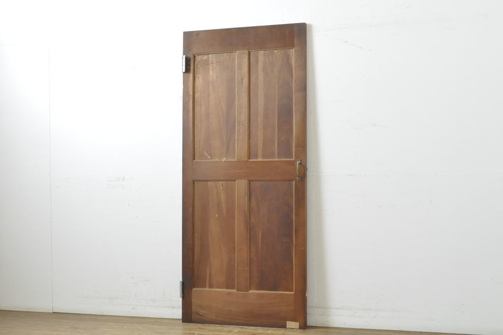 R-062809　アンティーク建具　大正ロマンの哀愁漂う古い洋館のドア1枚(扉、玄関ドア、木製ドア)