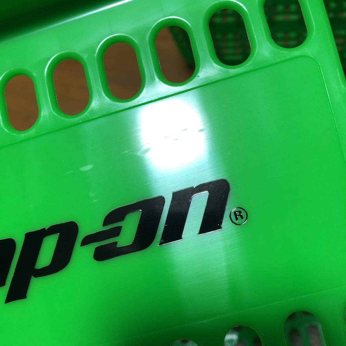 Snap-on スナップオン バスケット カゴ 新品未使用 緑グリーン Snap-on スナップオン バスケット カゴ 新品未使用 緑グリーン