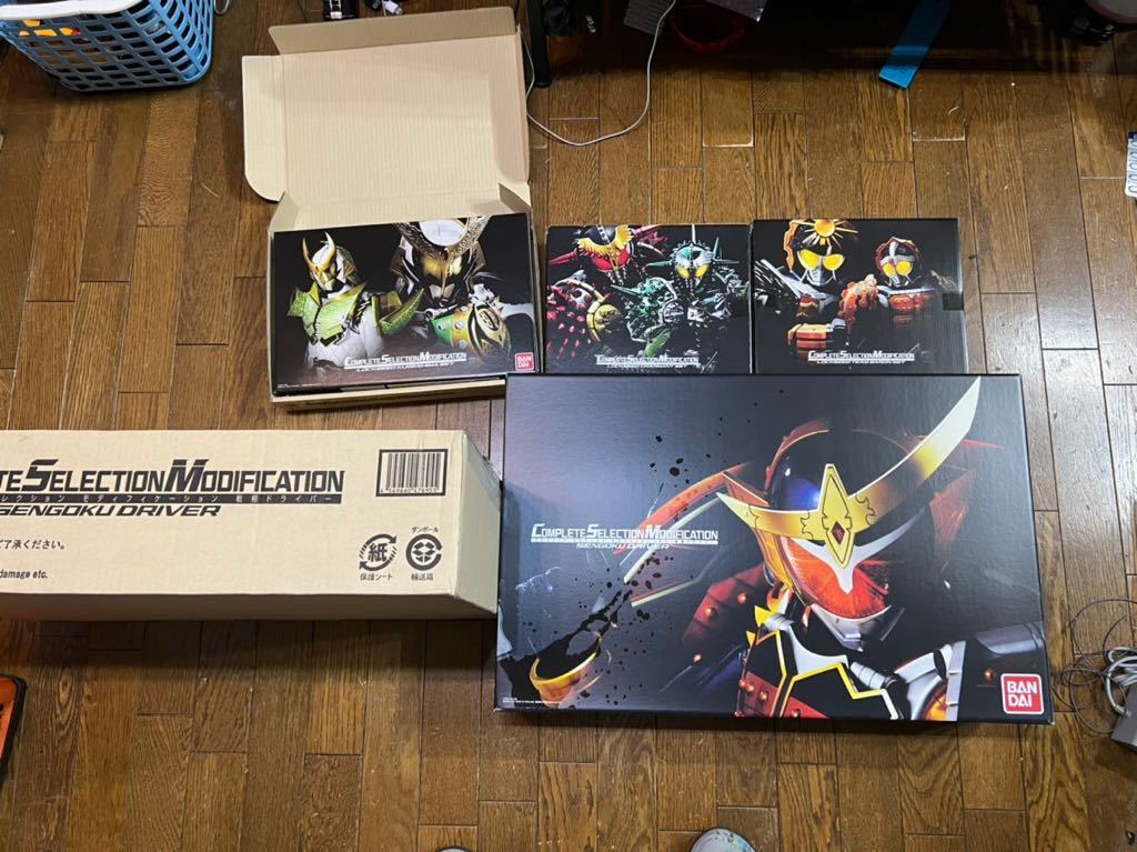 csm 仮面ライダー鎧武 戦極ドライバ-ロックシード多数セット バロン