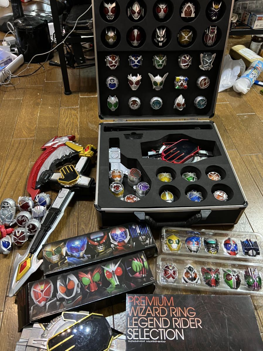 仮面ライダーウィザードセット dxウィザードライバー&白い魔法使い