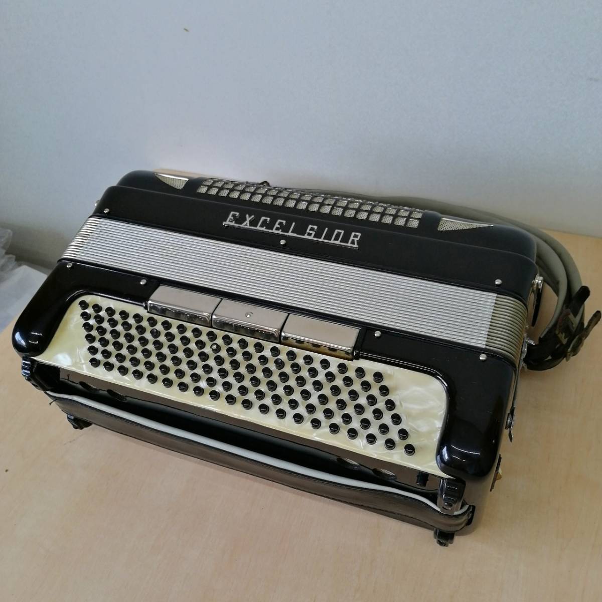h3521 EXCELSIOR エキセルシャー アコーディオン Model 308 鍵盤楽器