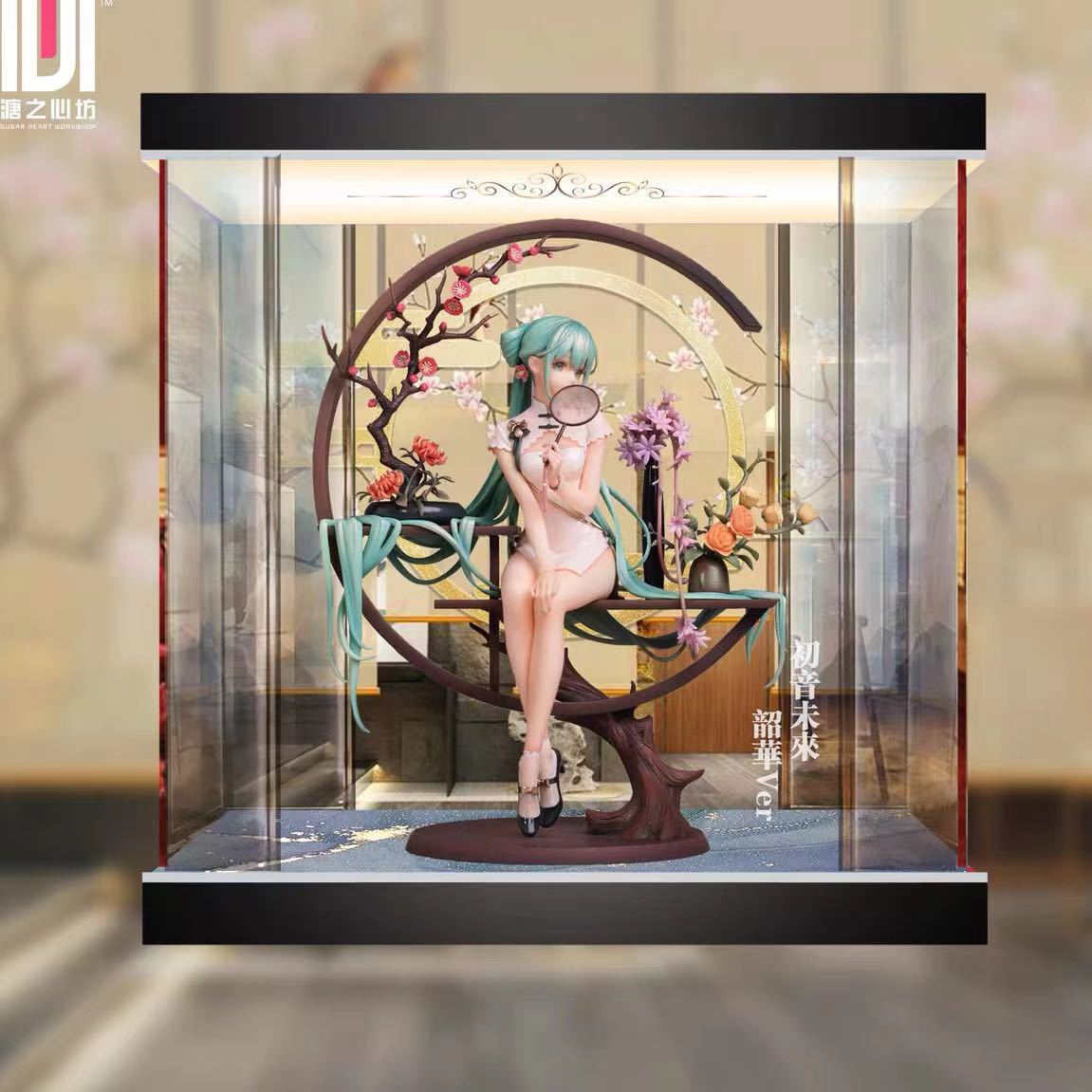 VOCALOID 初音ミク 韶華Ver. 1/7 Myethos ☆専用☆ フィギュアケース LED 照明 ライトアップ アクリル コレクション BOX ショーケース_画像1