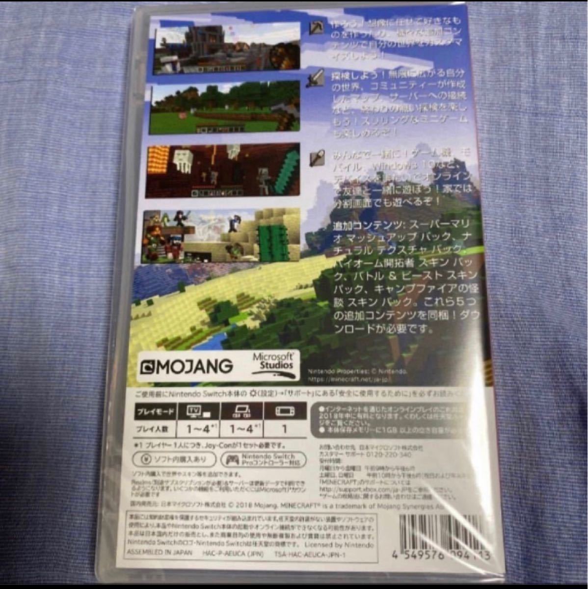 新品未開封★Minecraft Nintendo Switch マインクラフト