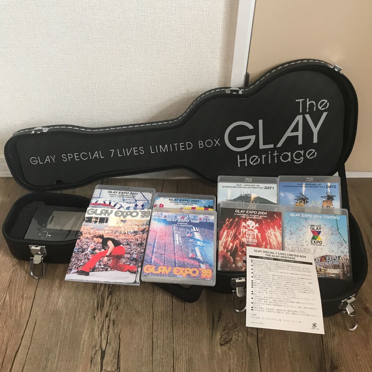 GLAY SPECIAL 7 LIVES LIMITED BOX セブンイレブン限定