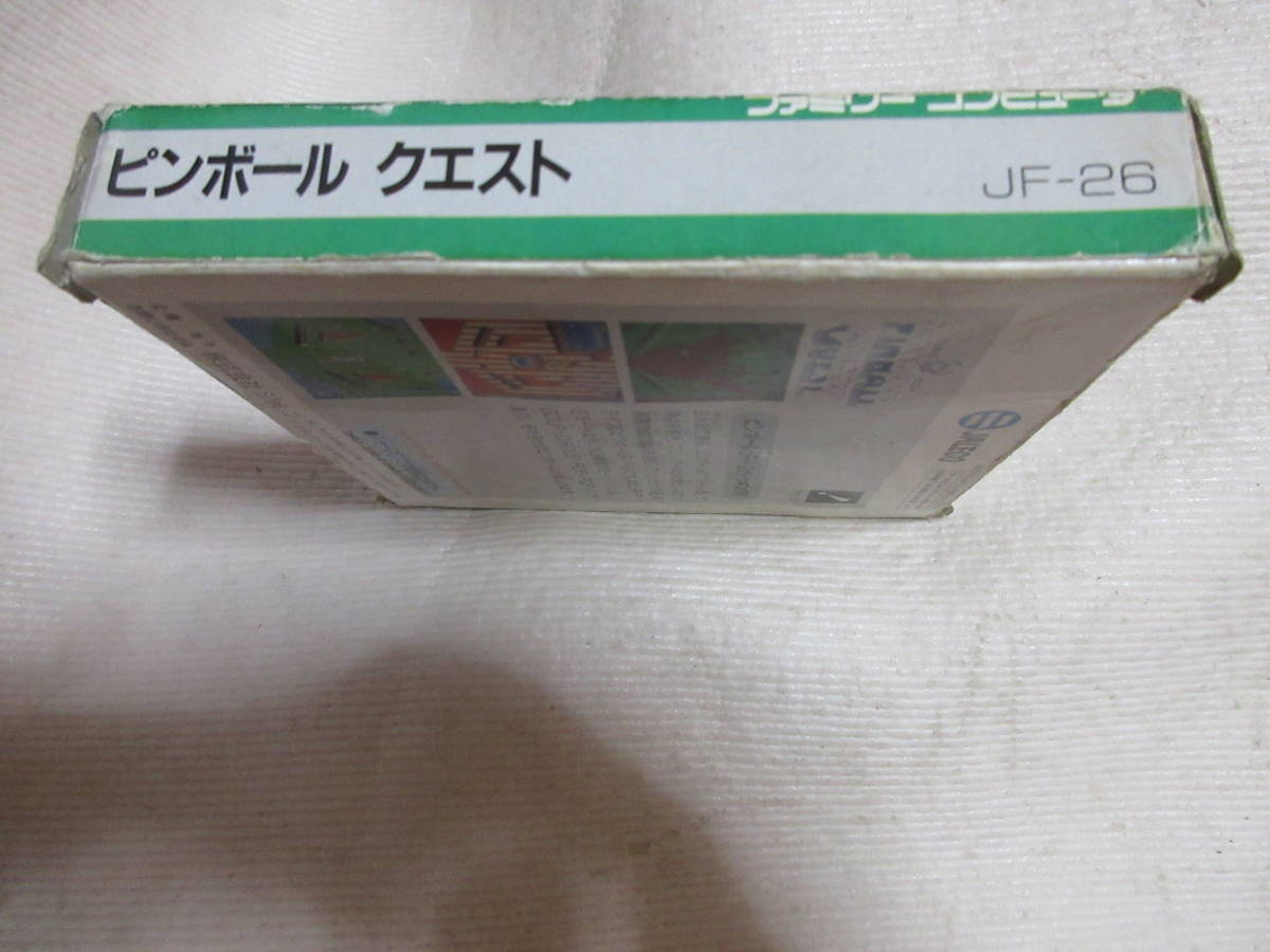 ★即決送料込み FC ピンボールクエスト 箱説付き ファミコン ジャレコ