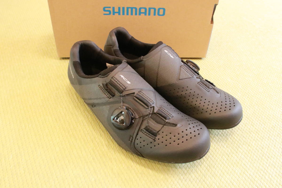 SHIMANO(シマノ) RC3(SH-RC300) SPD-SL ロードシューズ [ブラック] 40.0(25.2cm) ※未使用 