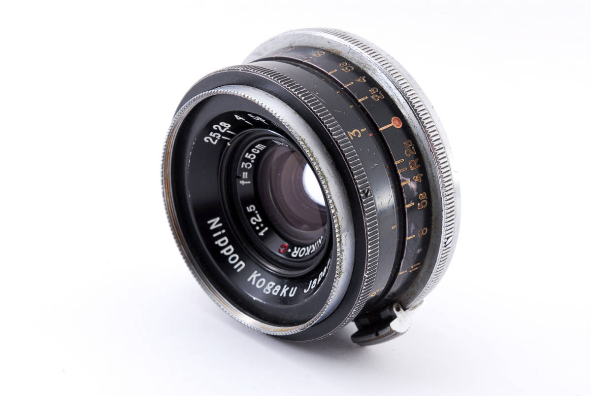 最大45%OFFクーポン Nikon ニコン NIPPON KOGAKU JAPAN 3.5cm