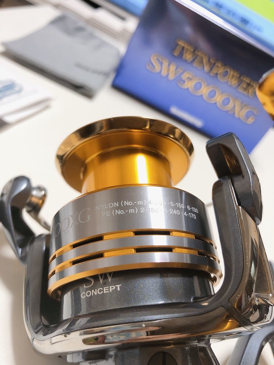 SHIMANO シマノ10ツインパワー SW 5000XG TWINPOWER MADE IN SHIMANO シマノ10ツインパワー SW 5000XG TWINPOWER MADE IN