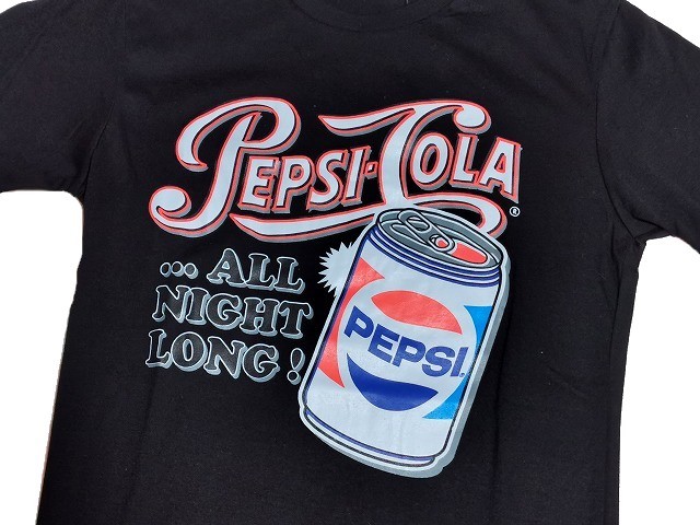 【新品】PEPSI COLA/ペプシコーラ Tシャツ 半袖 【L】黒/ブラック◆ペプシ コーラ ドリンク アメリカ USA ジュース DRINK_画像2