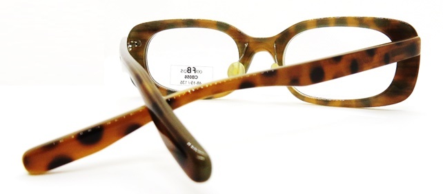 CB056[CERF BOIS cell * boa ] Germany made high class glasses frame Camel * dot stylish glasses unisex stylish new goods gorgeous 