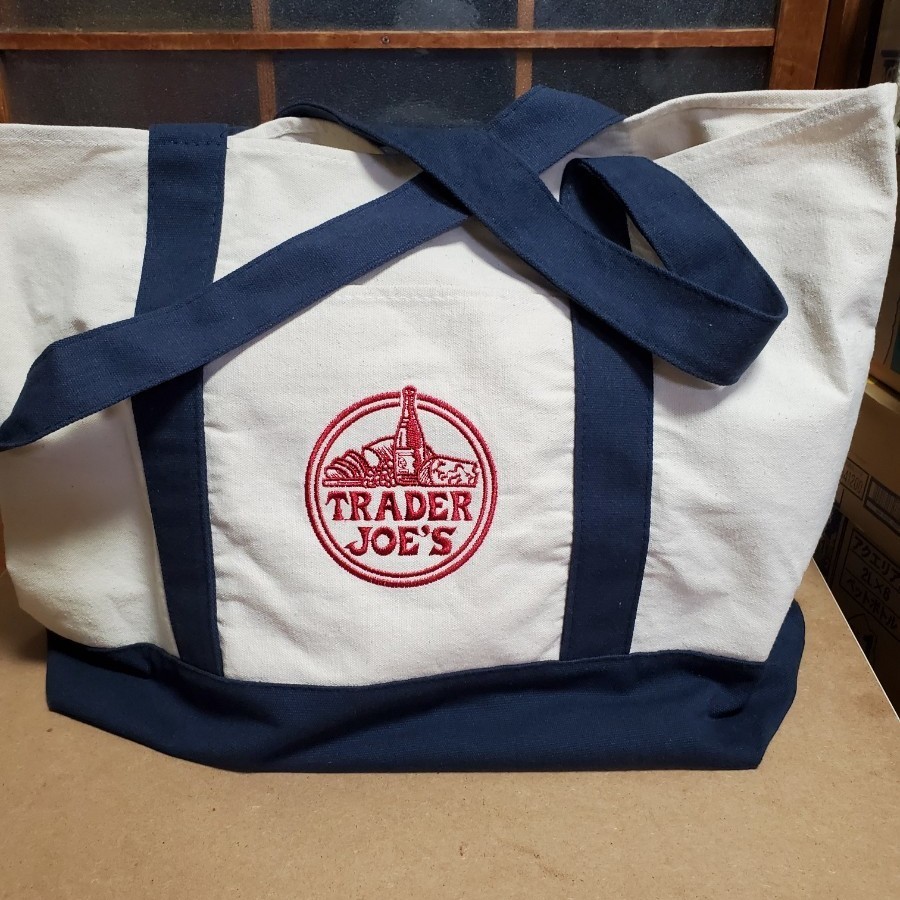 TRADER JOE''S エコバッグ、白