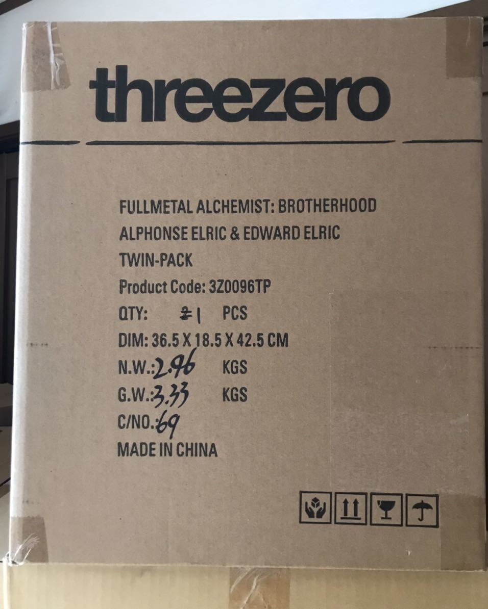threezero 鋼の錬金術師 ツインパック アルフォンス エドワード