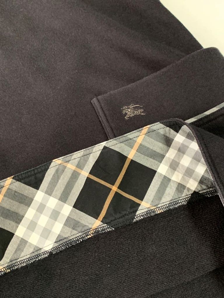 美品 BURBERRY BLUELABEL 半袖ワンピース ノヴァチェック バーバリー ブルーレーベル コットン パフスリーブ ホースマーク 38  美シルエット