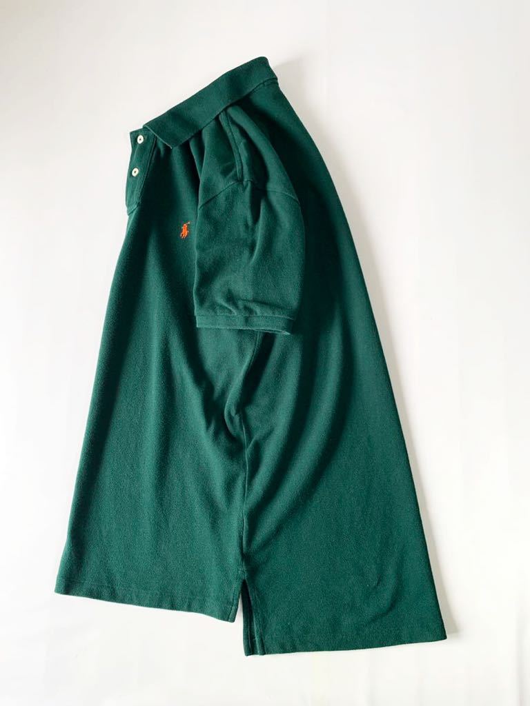 美品 POLO Ralph Lauren ヨーロッパ セールス品 ポロシャツ ボーイズ L 16-18 ポロ ラルフローレン 鹿の子 半袖 RALPH LAUREN KID'S 子供_画像4