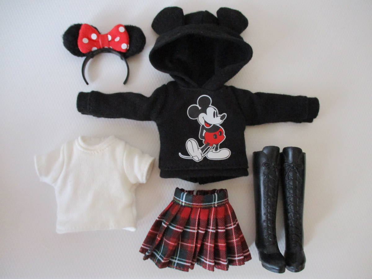 東京ディズニーリゾート ファッションドール リカちゃん ミッキー パーカー チェックスカート Tシャツ ブーツ ミニー カチューシャ 高額売筋 東京ディズニーリゾート ファッションドール リカちゃん ミッキー パーカー チェックスカート Tシャツ ブーツ ミニー カチューシャ 高額売筋