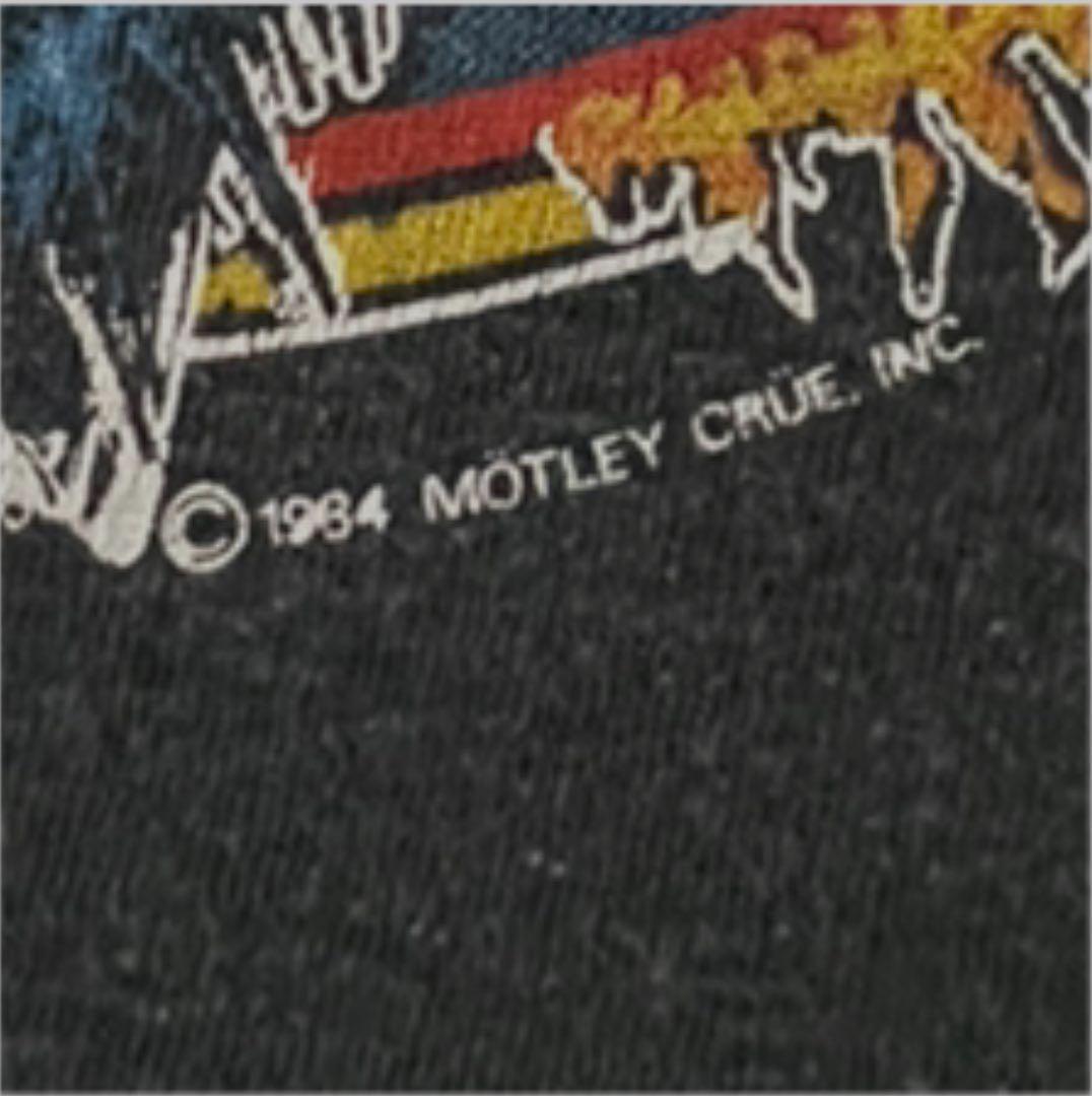 激レア!! 80s 古着 Mtley Cre モトリークルー Every Mothers Nightmare Tour 七分袖Tシャツ (清春着 ムーンエイジデビルメント ガンズ