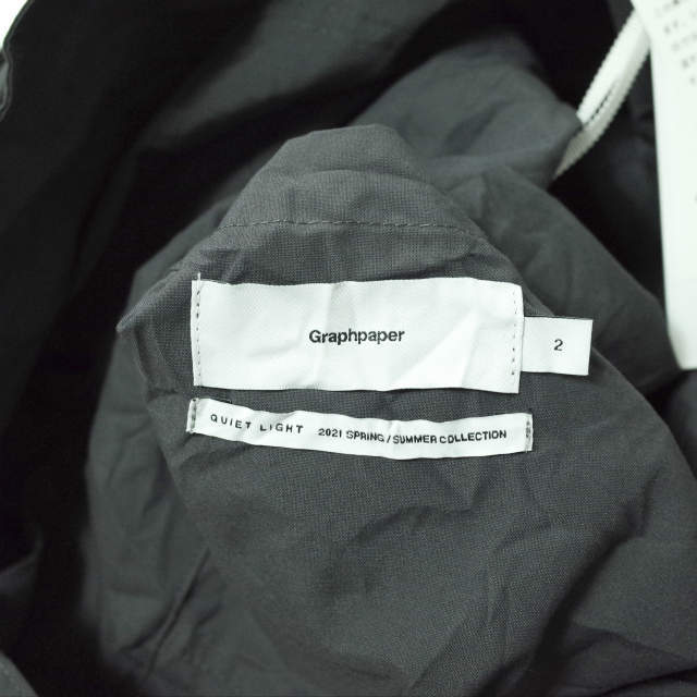 新品 Graphpaper グラフペーパー 21SS 日本製 Wrinkled French Work